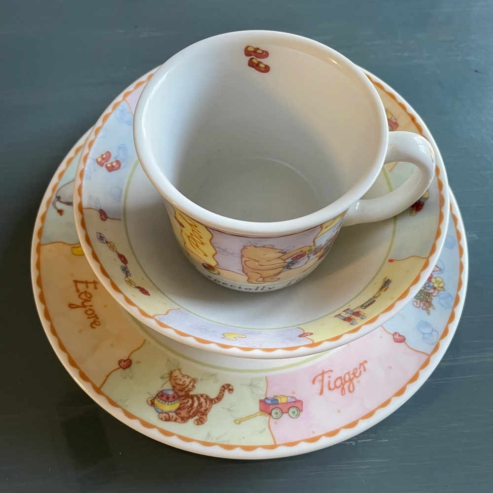 Royal Doulton Winnie the Pooh Christening set, $25